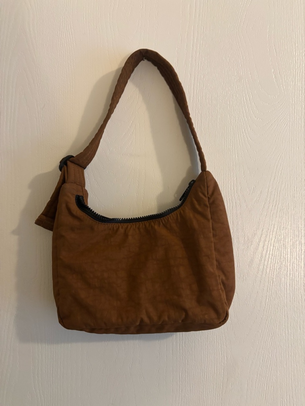 BAGGU brown mini nylon Shoulder Bag purse